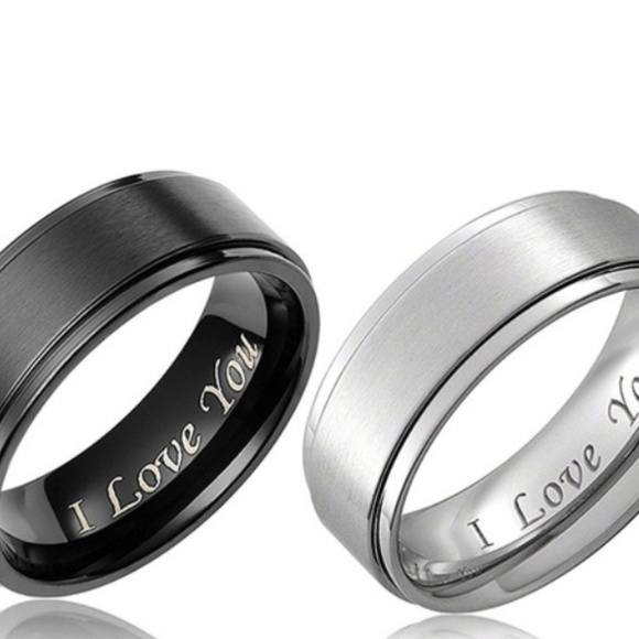 Other - Men's "I Love You" Titanium Band